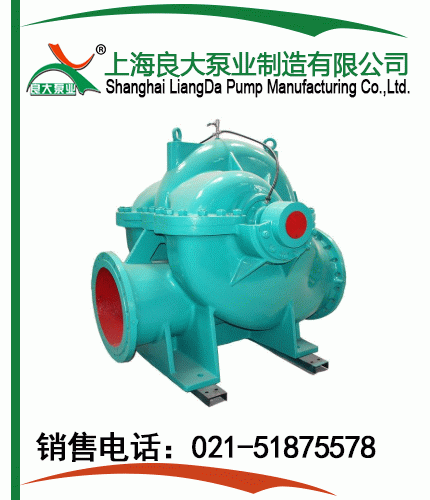 S、SH型單級(jí)雙吸泵